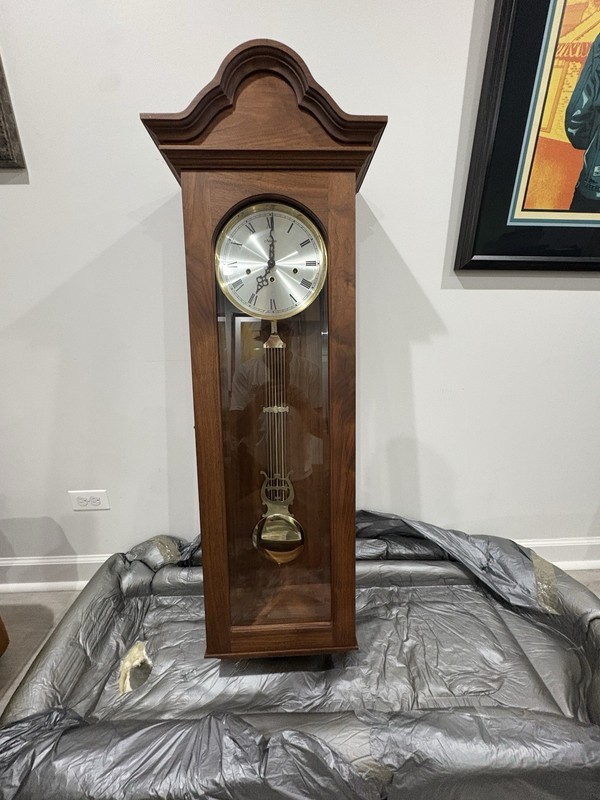 Amana Villager WC-1995 Mechanical Pendulum Wall Clock Westminster Chime