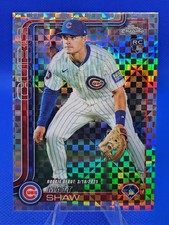 2025 Topps Chrome Update Series - Rookie Debut Matt Shaw #USC135 X-Fractor (RC)
