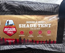 Arcadia Trail Double Dog Shadetent Portable Waterproof Tent for Small Dogs