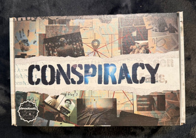New- The Deadbolt Mystery Society Puzzle Solving Game- Conspiracy