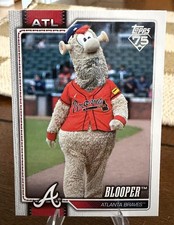 2026 Topps Blooper #M-23 Official Mascot Card Atlanta Braves