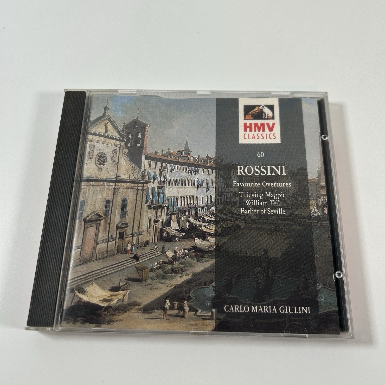 Philharmonia Orchestra Giulini  Rossini: Favourite Overtures HMV Classics CD