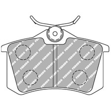 Satz Bremsbeläge 26211886 Bremsklötze hinten für VW Polo 3 6V2 Scirocco 53B
