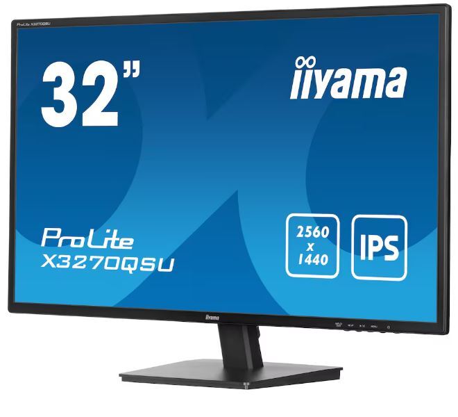 iiyama ProLite X3270QSU-B1 Computerbildschirm 81,3 cm (32") 2560 x 1440 Pixel Wi