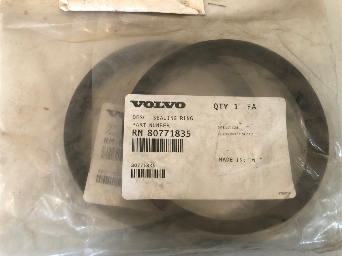 GENUINE VOLVO SEALING RING SET OF 2 RM 80771835 NEW OEM | eBay