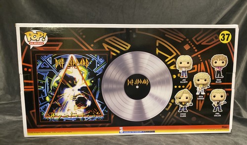 Funko Pop! Portada del álbum de lujo: Def Leppard - Hysteria - Exclusivo de Walmart (5) - Imagen 3 de 10