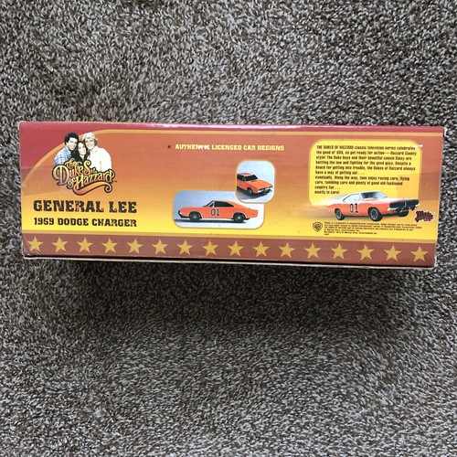 General Lee 1969 Dodge Charger Dukes of Hazzard 1:18 Scale Light & Sound Action - Picture 5 of 6