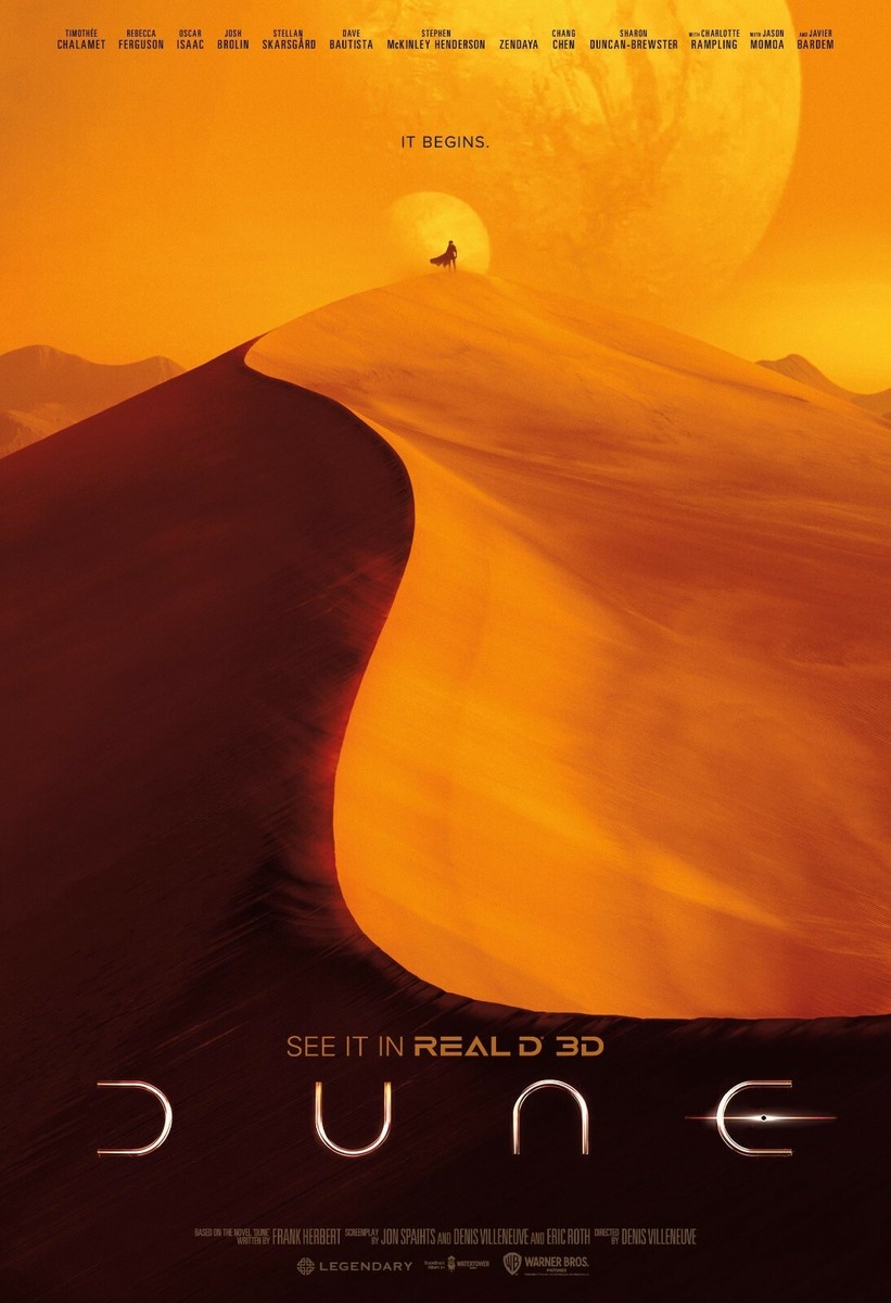 Dune 2021 Movie Poster A0-A1-A2-A3-A4-A5-A6-MAXI C495