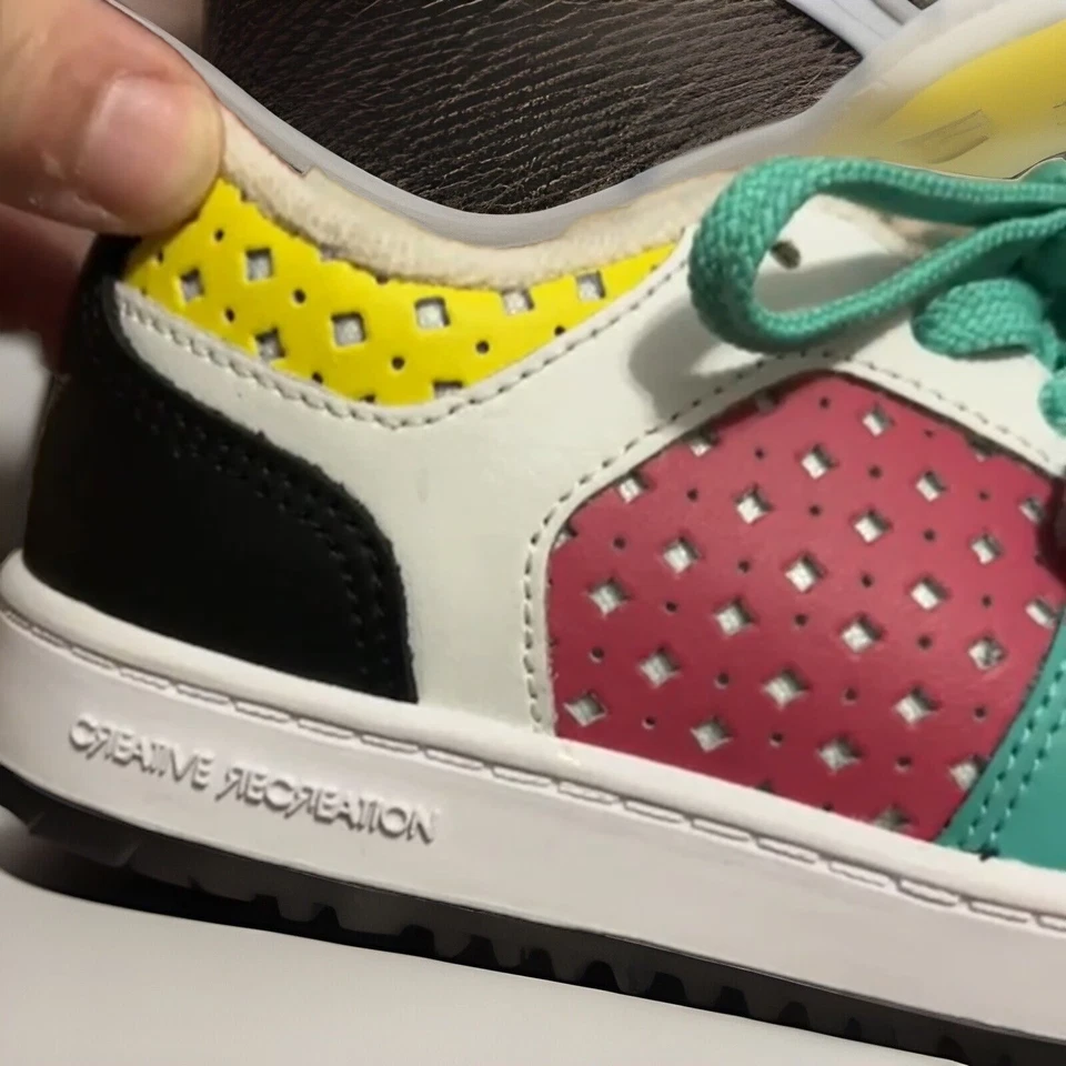 Creative Recreation Cesario Lo Blanco Rosa Turquesa Destacado Unisex Atlético 9T Foto 3 de 4