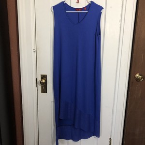 GILI-Maxi-Dress-Size-LP-Blue-Got-It-Love-It-Large-Petite-Sleeveless-Sheer-Hem