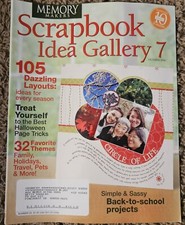 MEMORY MAKERS Magazine SCRAPBOOK IDEA GALLERY 7  October 2006