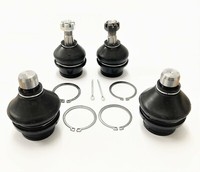 4X Vordere Obere & Untere Kugelgelenke FüR Nissan Navara D40 3.0Dci Pick-Up