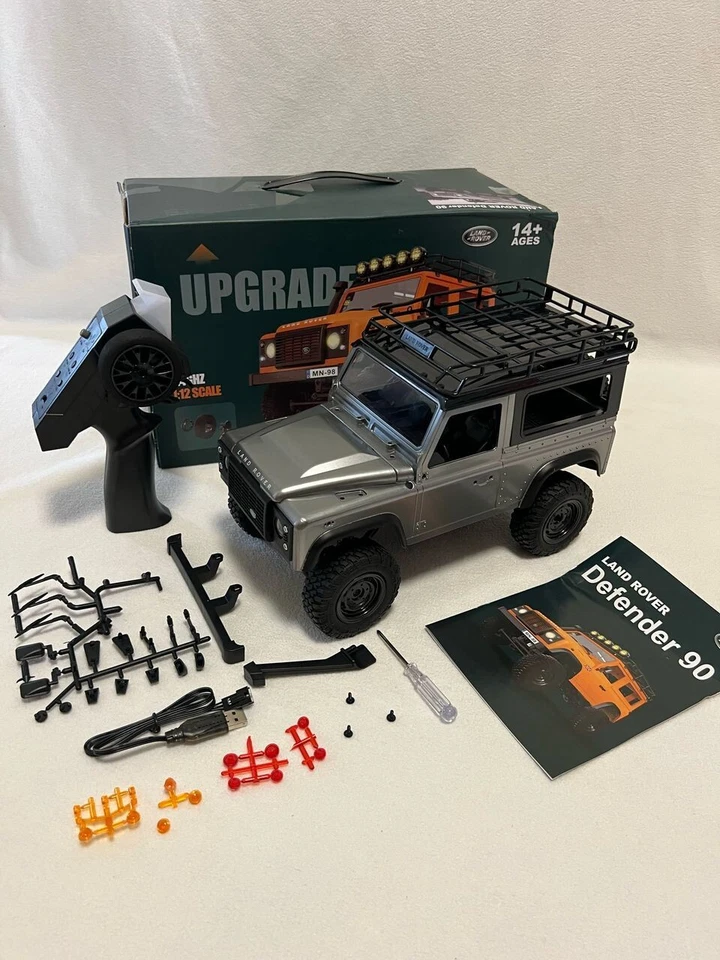 MN98 1:12 MN Model RTR Version RC Car 2.4G 4WD RC Rock Crawler Defender - Image 3 of 4
