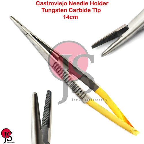Surgical Suture Instruments Needle Holder Ligature Suturing Pliers Veterinary - Picture 11 of 12