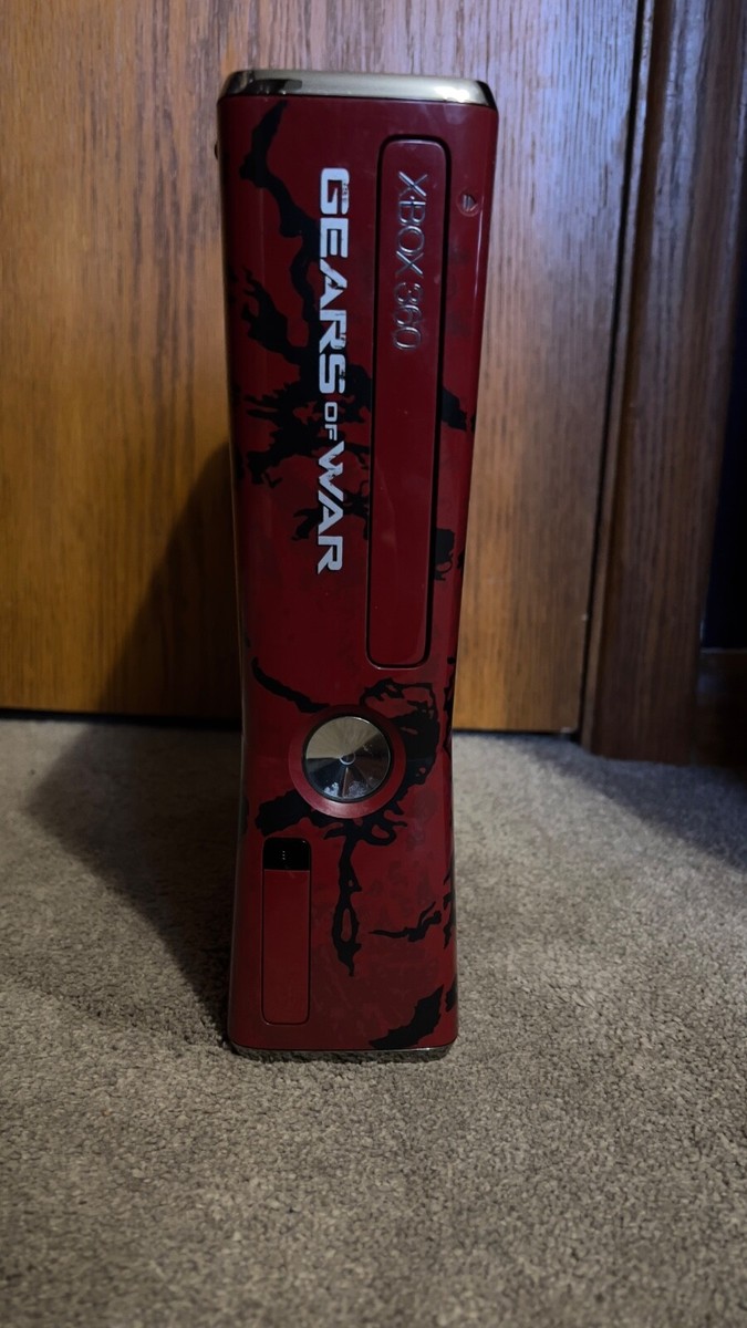 Microsoft Xbox 360 Gears of War 3 Limited Edition 320GB Red
