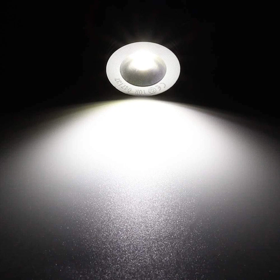 FOR BMW 525i 530i 745Li 745i 760Li X5 X3 HALO LED ANGEL EYE MARKER LIGHT BULBS Foto 3 de 4