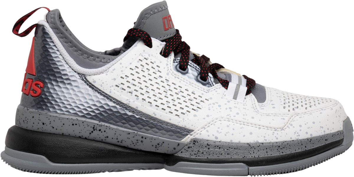 adidas D Lillard 1 White Grey - S85475