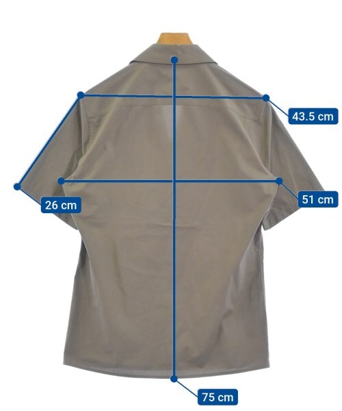 BOTTEGA VENETA Casual Shirt Gray 48(Approx. L) 2200485016048 BOTTEGA VENETA Casual Shirt Gray 48(Approx. L) 2200485016048