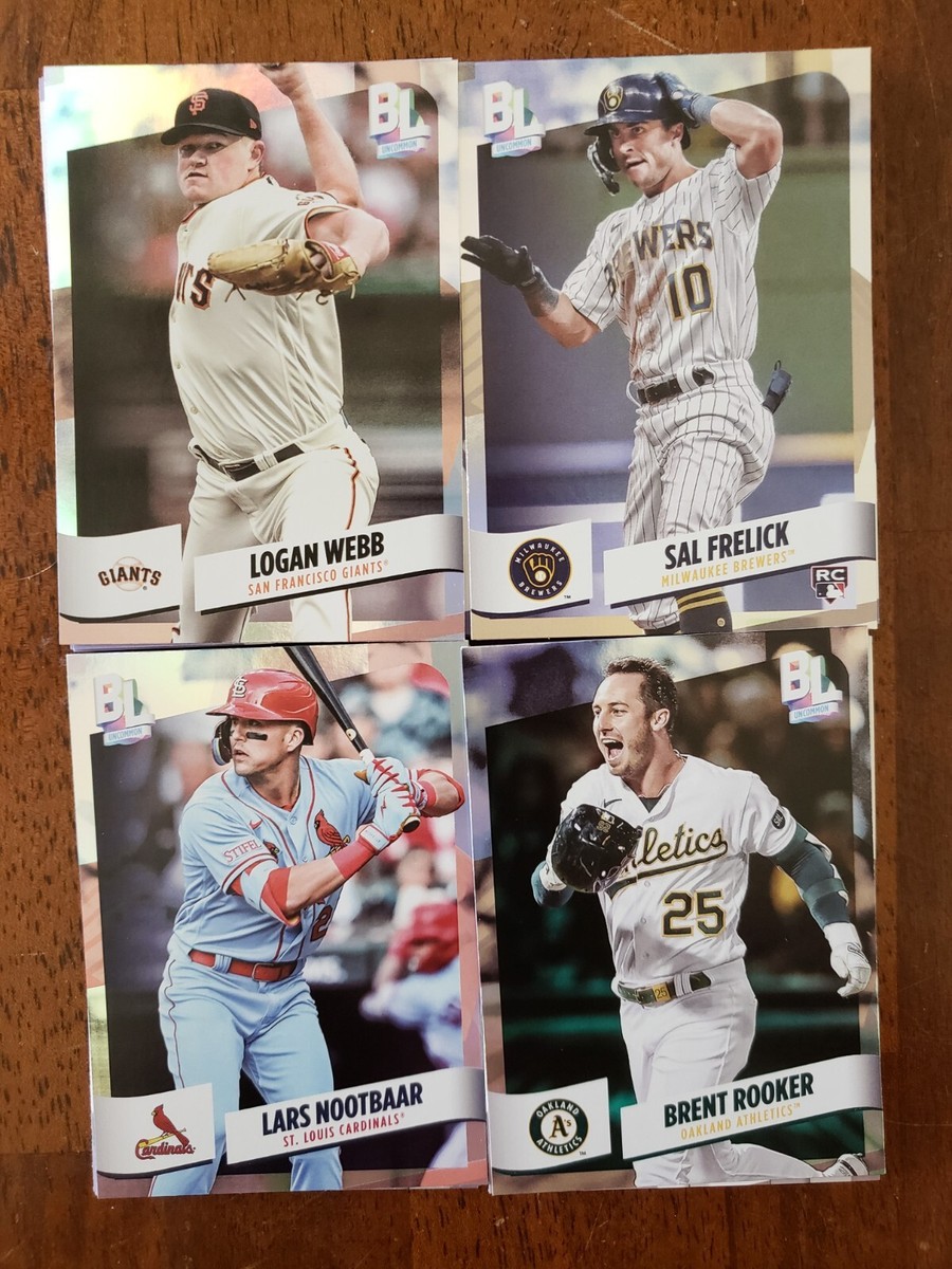 2024 Topps Big League Baseball (49) Card Complete Rainbow Foil Set