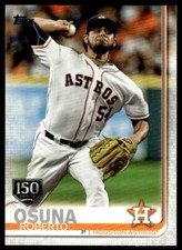 2019 Topps 434 Roberto Osuna 150th Anniversary Houston Astros Baseball Card