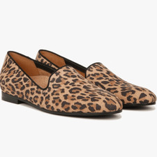 Vionic Womens Willa II Brown Leather Slip On Orthoheel Loafers Shoes NWT