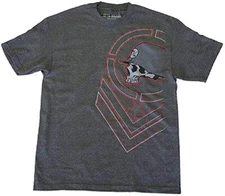 Metal Mulisha Chop Short Sleeve T-Shirt Tee Charcoal Gray Mens XL WAS $26.00