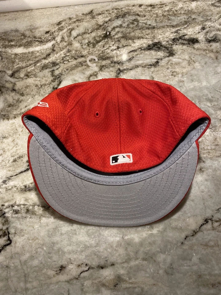 6 3/4 New Era MLB Spring Training Retro 59FIFTY Fitted Cincinnati Reds Hat Cap - Image 4 of 4