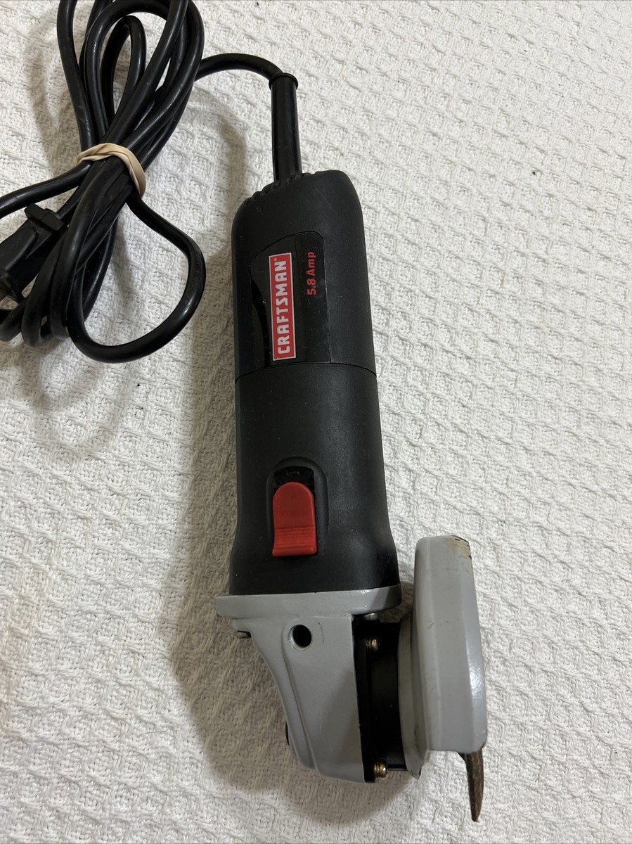 Craftsman 4” Angle Grinder 172.115020 5.8 Amps Heavy Duty | TESTED