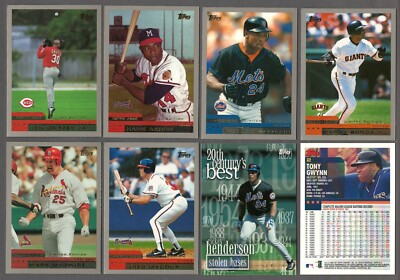 2000 Topps LIMITED Complete Team Set From Factory Rookie RC NO MAGIC MOMENTS