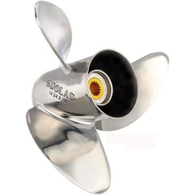 Solas Prop HR Titan E3 Yamaha Stainless V6 17 #3551-148-17