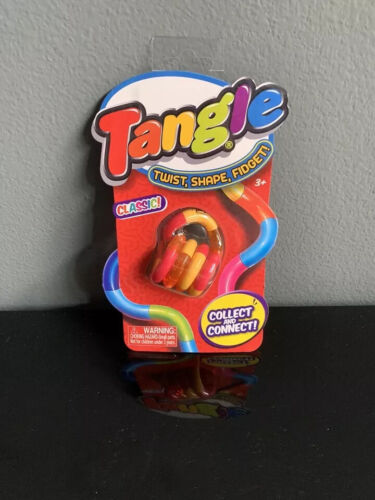 TANGLE CLASSIC Fidget Toy Twist Shape Sensory ADD Stress Relief Brain Tool NEW!