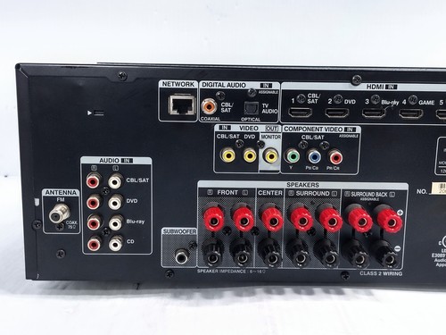 Denon AVR-1913 HDMI 7.1 Channel Integrated Network AV Receiver - Picture 8 of 11