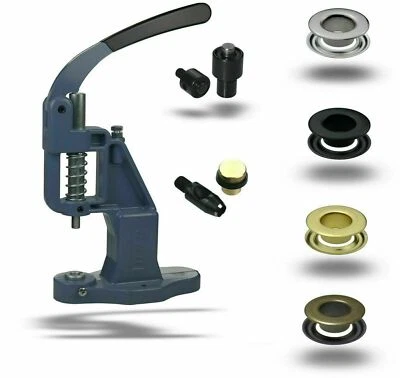 OSEN24.STORE® Ösenpresse T-3 Ösen in Messing Ösenwerkzeug Lochpfeifen Ösenstanze Öse