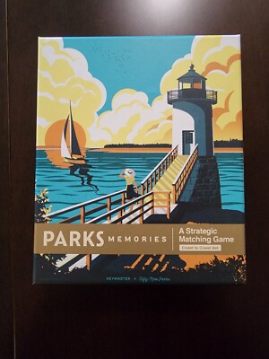 Parks Memories Strategic Matching Game Coast to Coast Set 2020 Keymaster Games