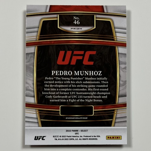 2022 Panini Select UFC Silver Prizm Parallels (You Pick) Rookies (RC) & Veterans - 第 36/103 張圖片