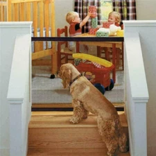 Pet Dog Fence Gate Safe Guard Safety Enclosure Dog Fences Dog Gate the Ingenious