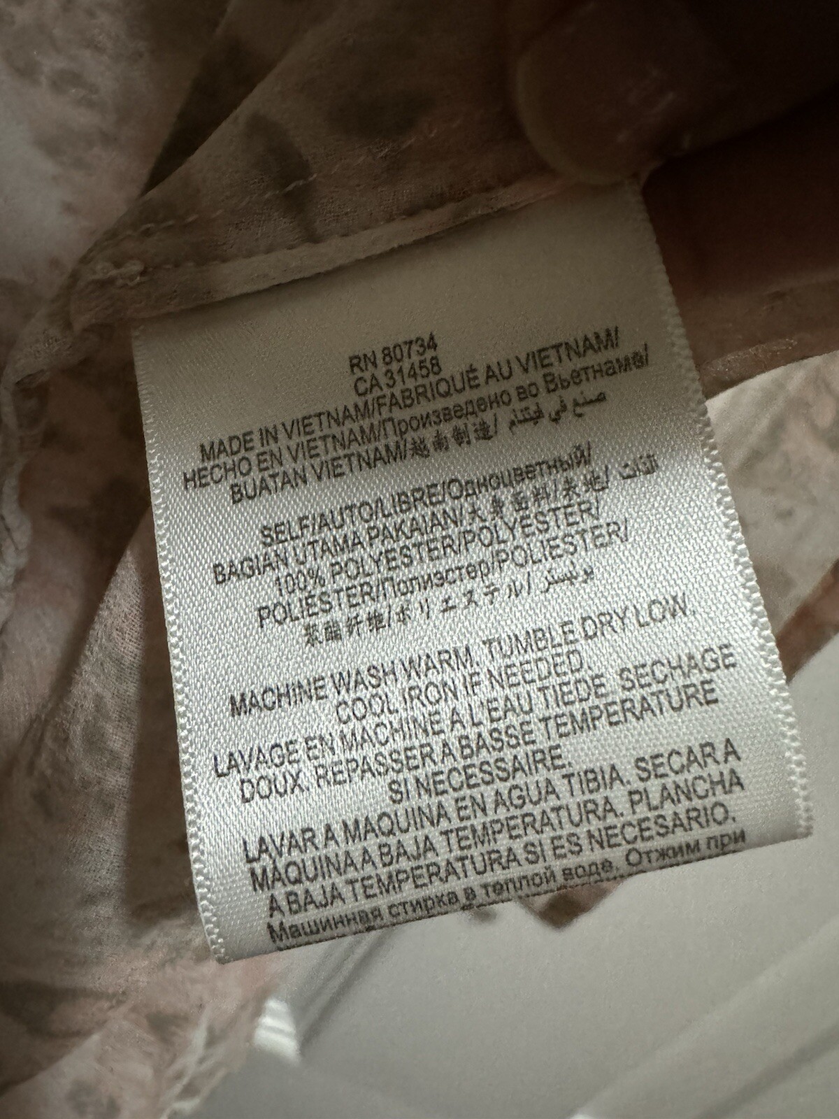 BCBGeneration womens sheer  summer top split open… - image 5