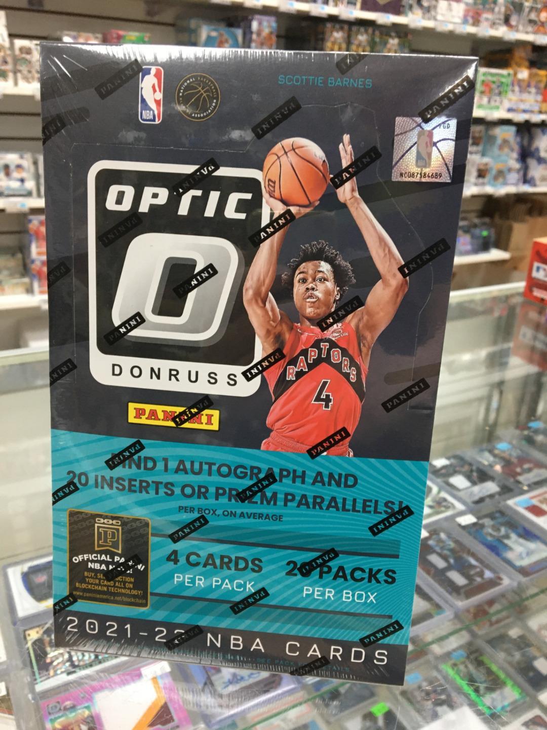 202122 Panini Donruss Optic Basketball Hobby Box FACTORY SEALED