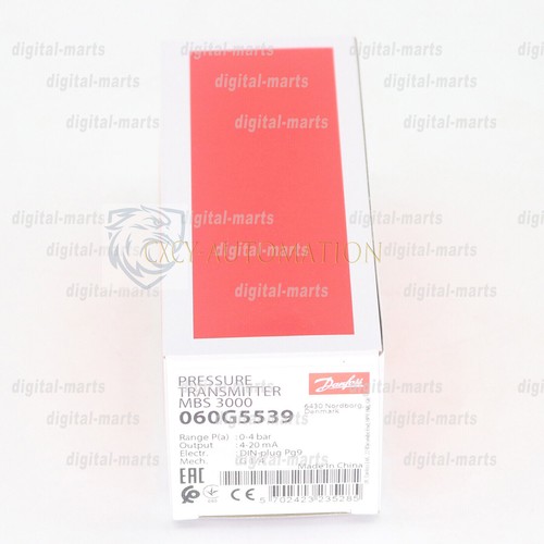 Nuevo transmisor de presión Danfoss MBS 3000 060G5539 1 PIEZA envío gratuito #LJ~ - Imagen 5 de 5
