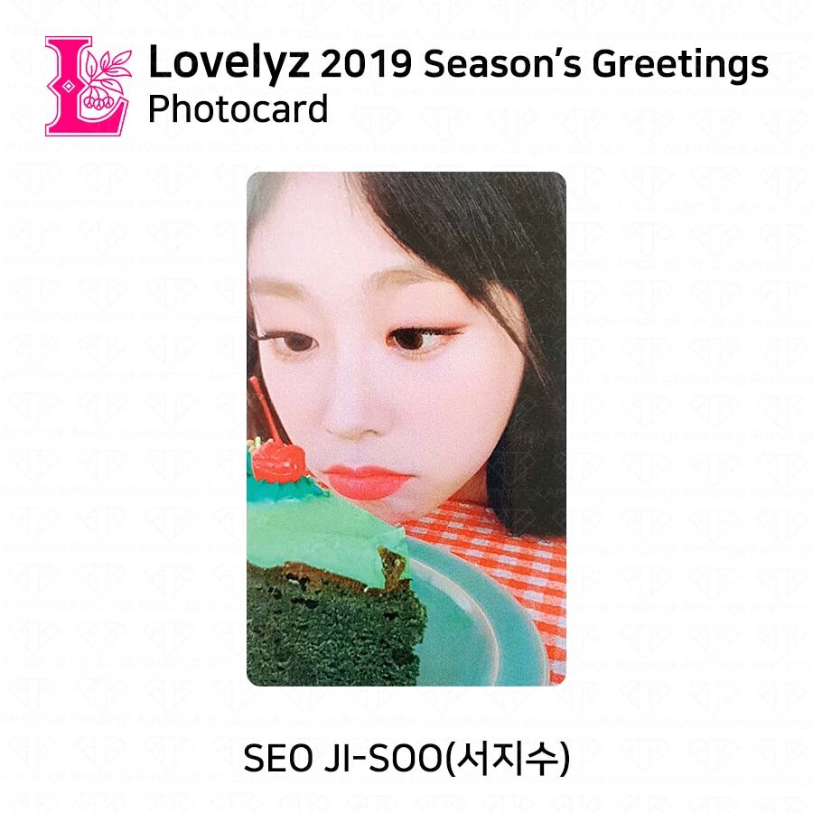 LOVELYZ 2019 Season's Greetings Official Photocard Postcard Set K