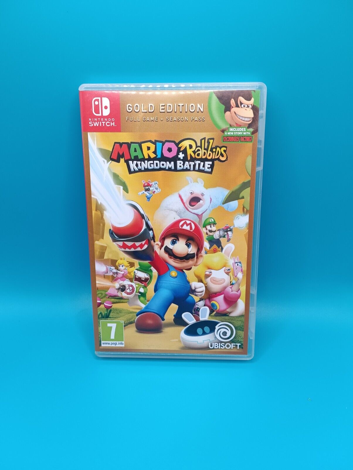 Jogo Mario + Rabbids Kingdom Battle (Seminovo) - Nintendo Switch