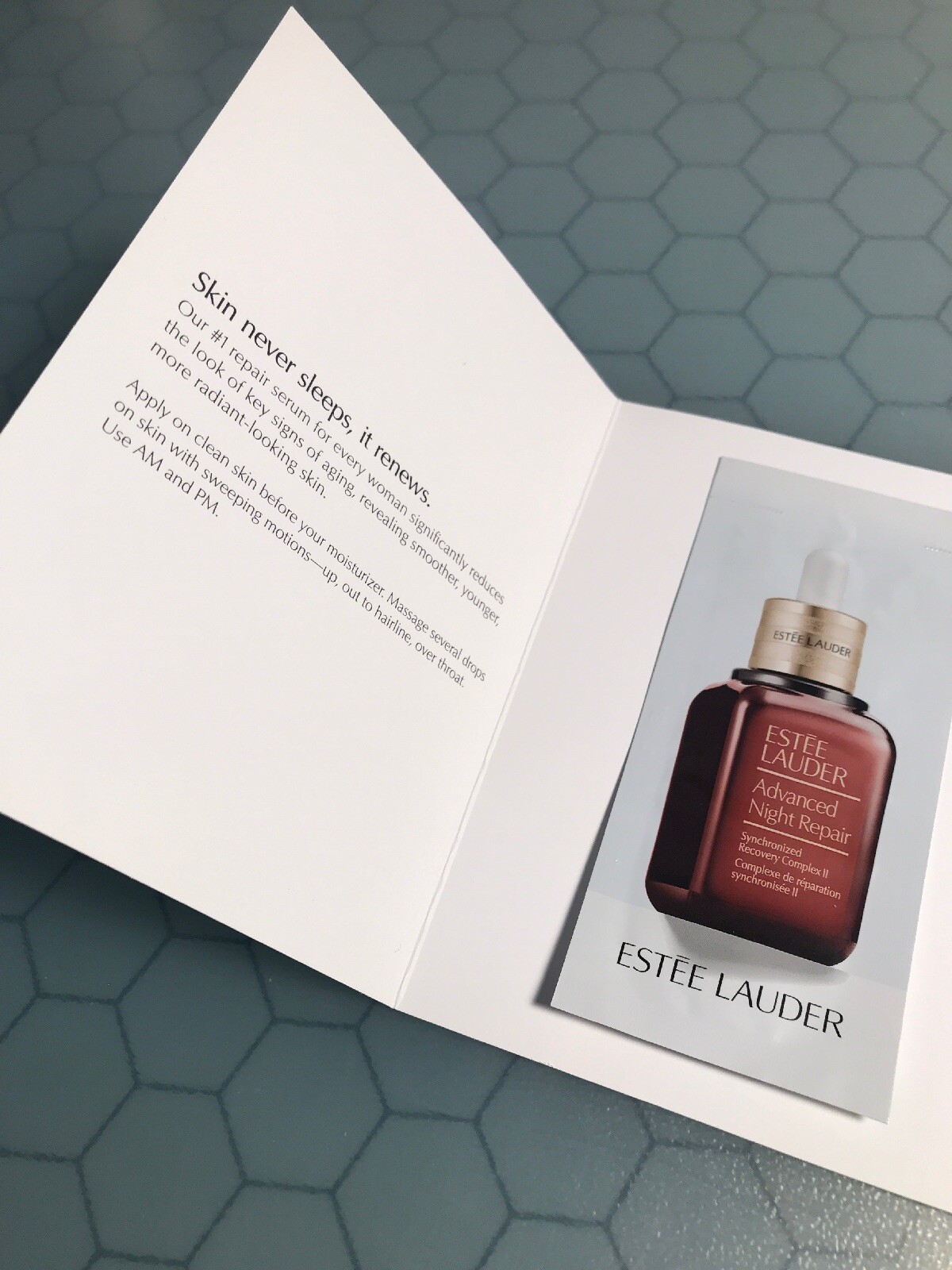 advanced night repair packette