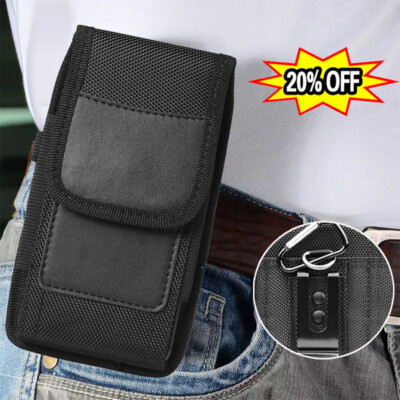 Cell Phone Holster For Samsung Galaxy S26 Ultra S25 S24+  Belt Nylon Holder Case