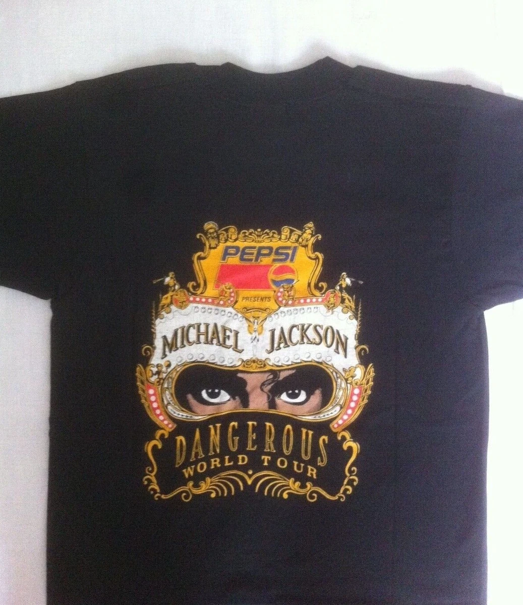 1992 Michael Jackson Dangerous World Tour T-Shirt Designed & Sold