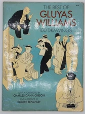 The Best of Gluyas Williams Foreward by Charles Dana Gibson Softcover 1971