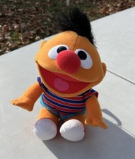 Vintage Tickle Me Ernie 1996 Tyco Sesame Street Plush - TESTED WORK