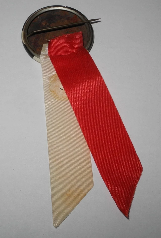 Prendedor de recuerdo del estadio Ted Williams de los Medias Rojas de Boston de los años 40 cinta con botón Foto 3 de 3