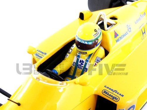 MINICHAMPS 1/18 - LOTUS HONDA 99T DIRTY VERSION - WINNER MONACO GP 1987 (A. SENN - Picture 10 of 11
