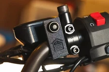 V2 - Low-Profile Motorcycle Universal Garage Door Opener! (1 inch Mount)