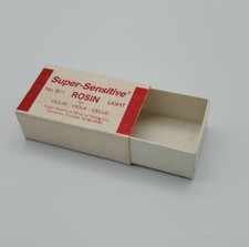 EMPTY Vintage Super-Sensitive ROSIN No. 911 Light Violin Viola Cello Sarasota FL